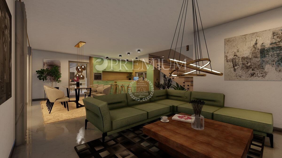 In vendita, Malinska, casa bifamiliare con piscina!