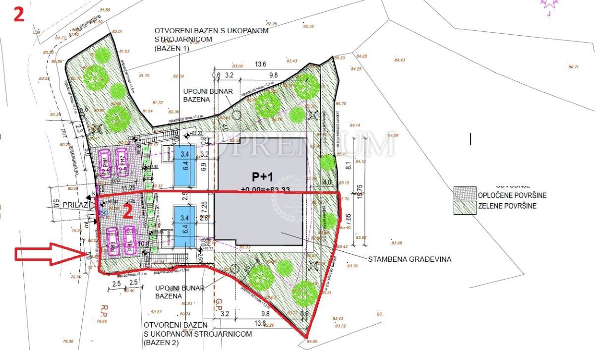 Malinska, in vendita, nuova casa con piscina e vista mare! 