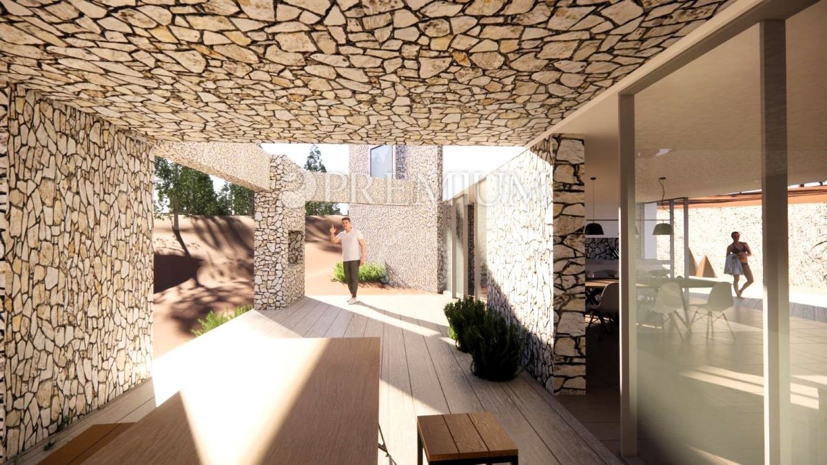 Vrbnik – villa esclusiva con piscina, immersa nel bosco!