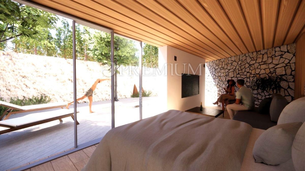 Vrbnik – villa esclusiva con piscina, immersa nel bosco!