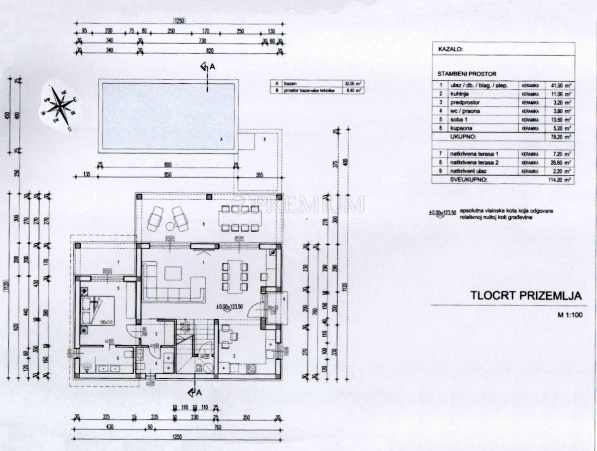 Dintorni di Šilo, casa in costruzione in posizione tranquilla!