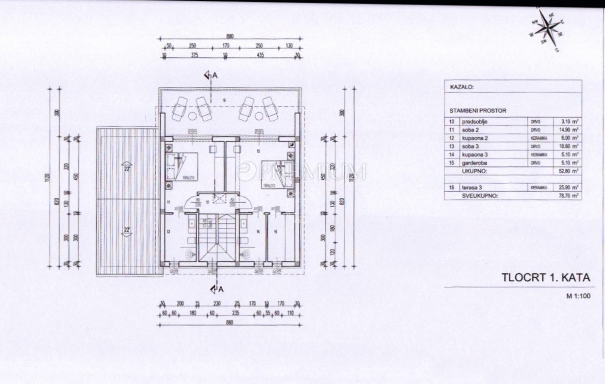 Dintorni di Šilo, casa in costruzione in posizione tranquilla!