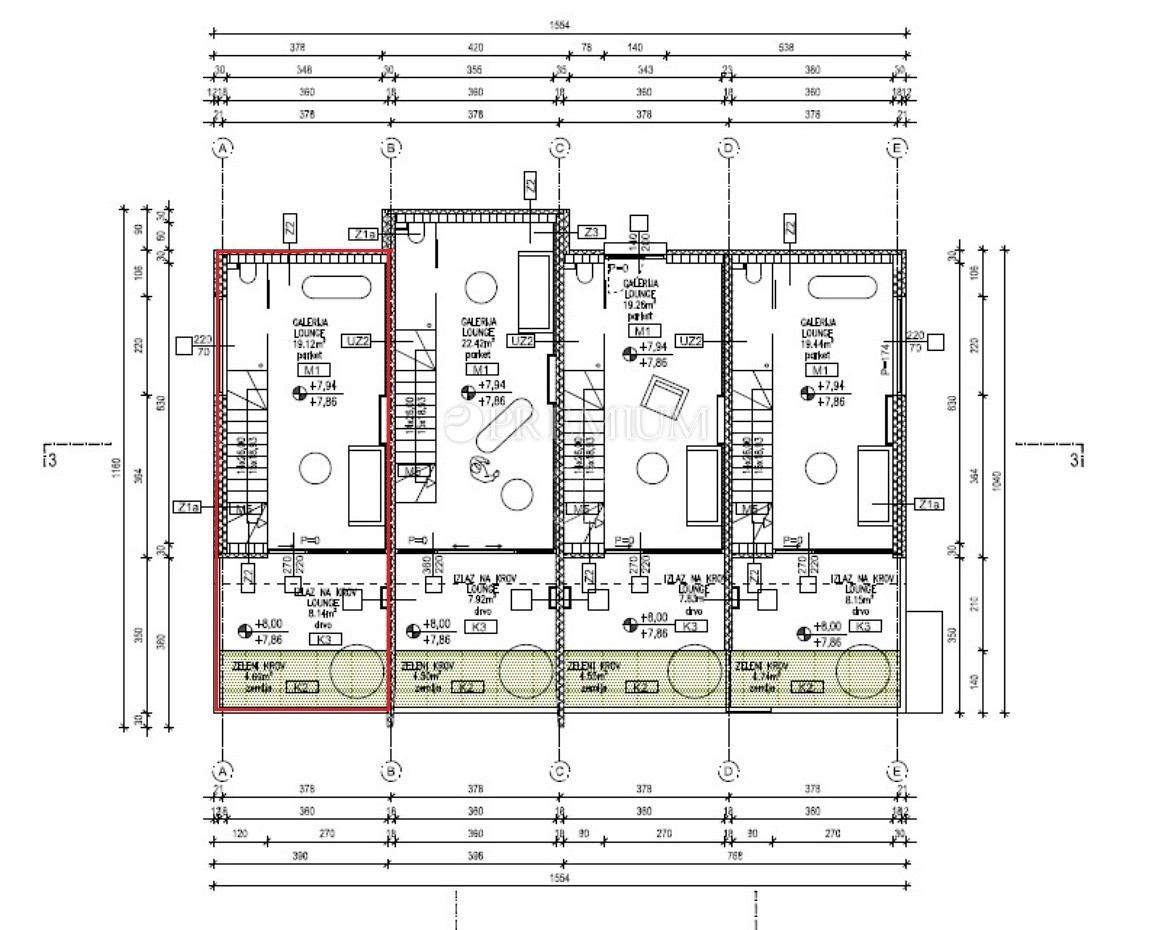 Krk, città di Krk, appartamento moderno in un nuovo edificio!