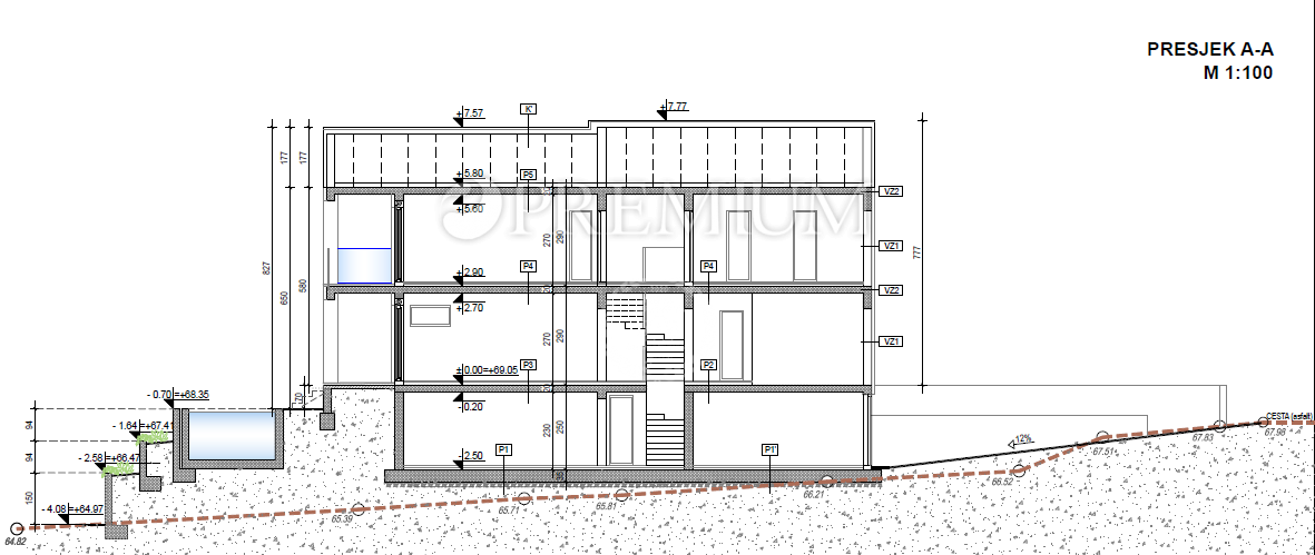 Malinska, nuova casa in vendita con garage, cortile e piscina!