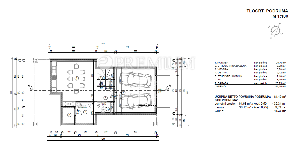 Malinska, nuova casa in vendita con garage, cortile e piscina!
