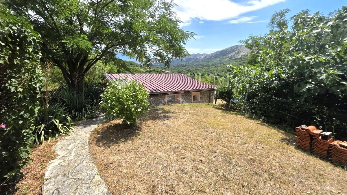 Baška, Draga Bašćanska, due case con vista mare!