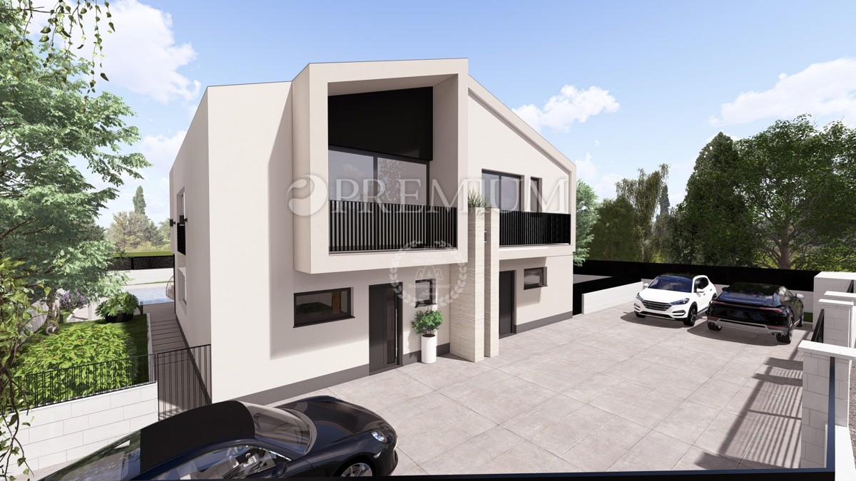 Malinska, nuova casa bifamiliare con piscina!