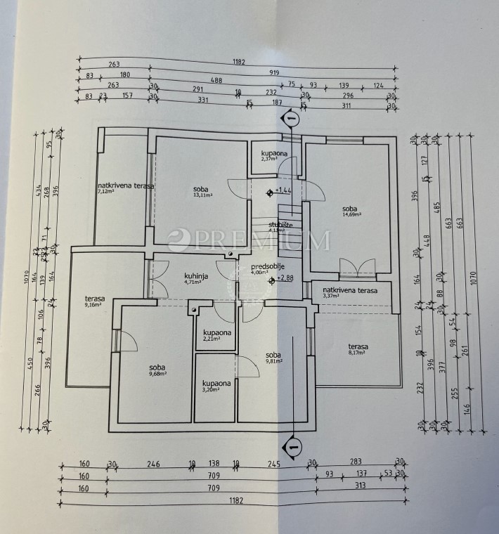 Njivice – Casa in vendita con vista mare!