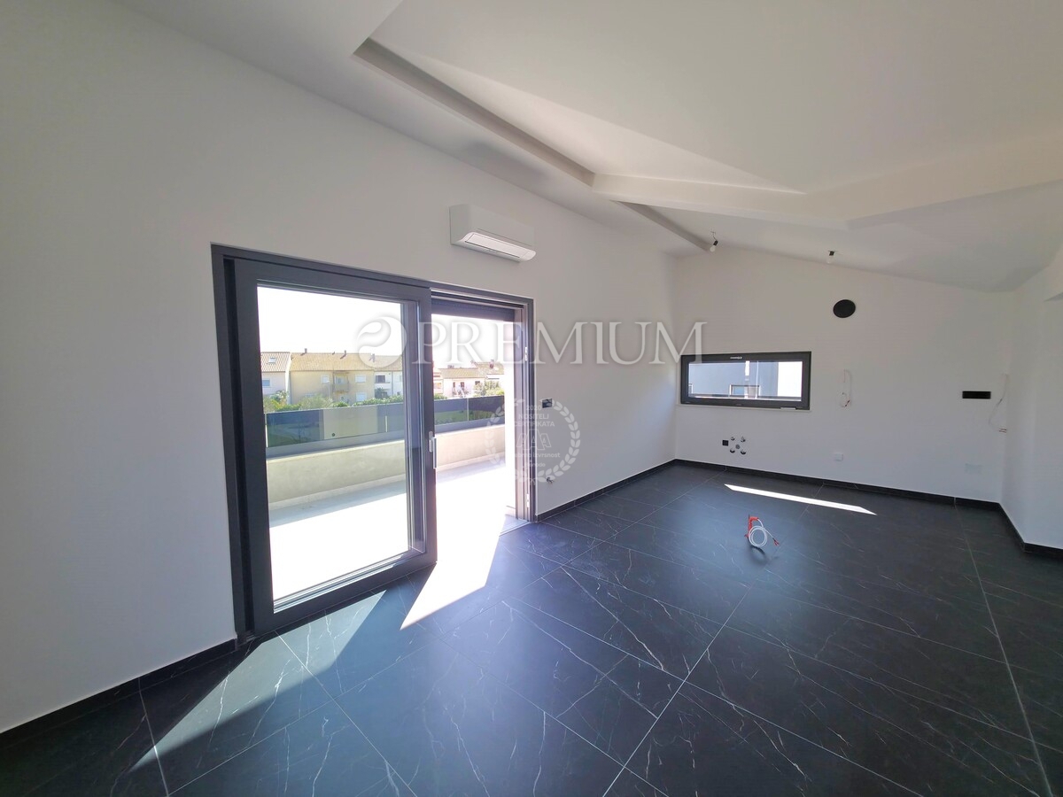 Krk, attico con vista mare, nuova costruzione!