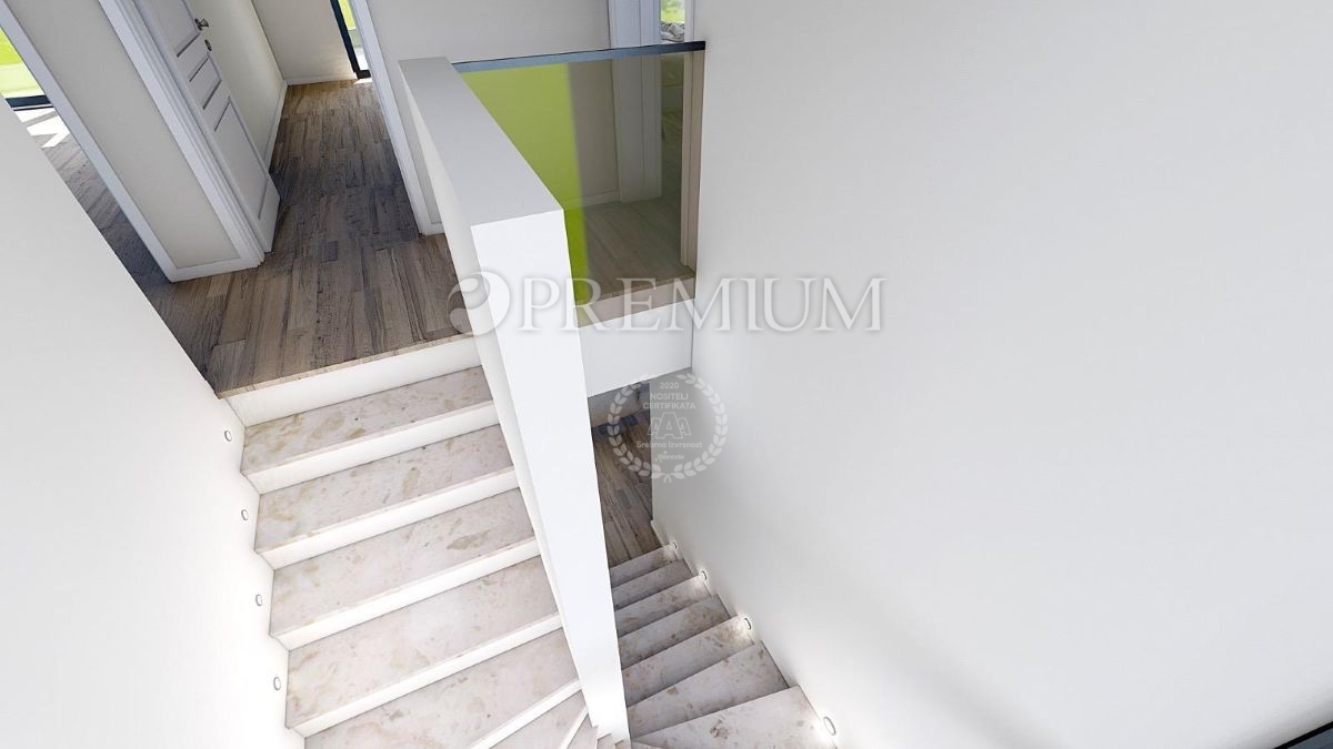 Malinska, casa con piscina e vista mare in vendita!