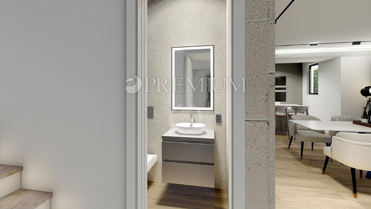 Malinska, casa con piscina e vista mare in vendita!