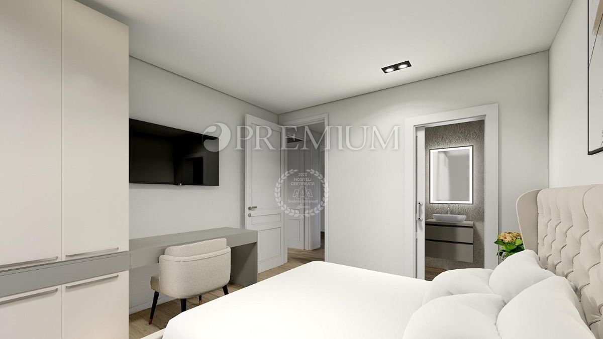 Malinska, casa con piscina e vista mare in vendita!