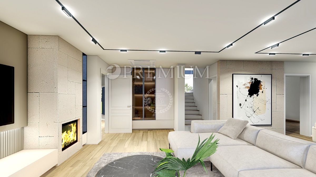 Malinska, casa con piscina e vista mare in vendita!