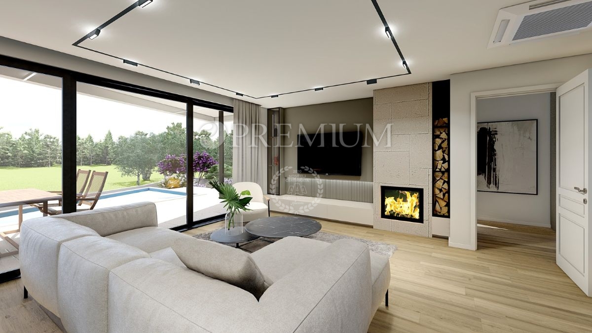 Malinska, casa con piscina e vista mare in vendita!