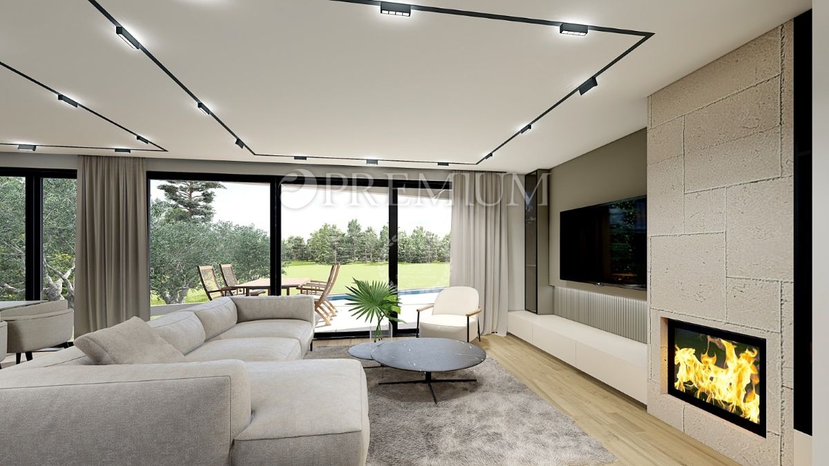 Malinska, casa con piscina e vista mare in vendita!