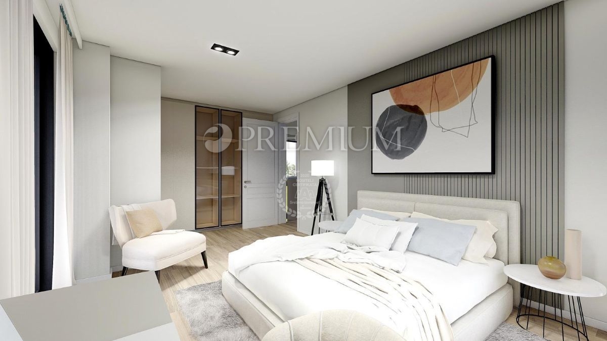 Malinska, casa con piscina e vista mare in vendita!