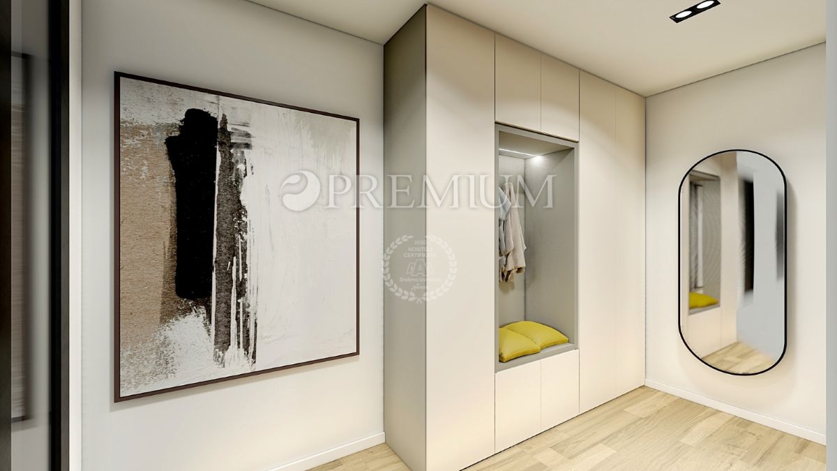 Malinska, casa con piscina e vista mare in vendita!