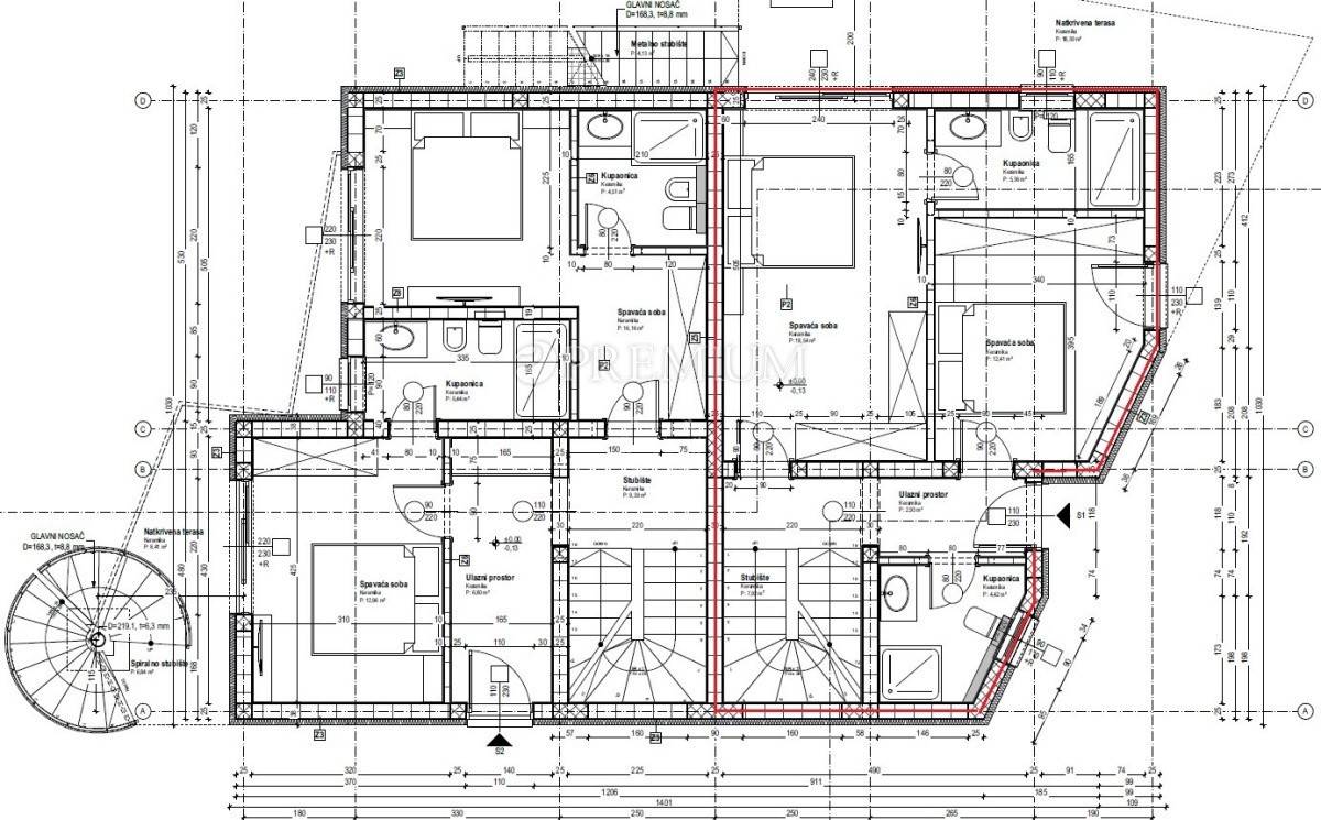 Malinska, imponente casa bifamiliare con piscina!