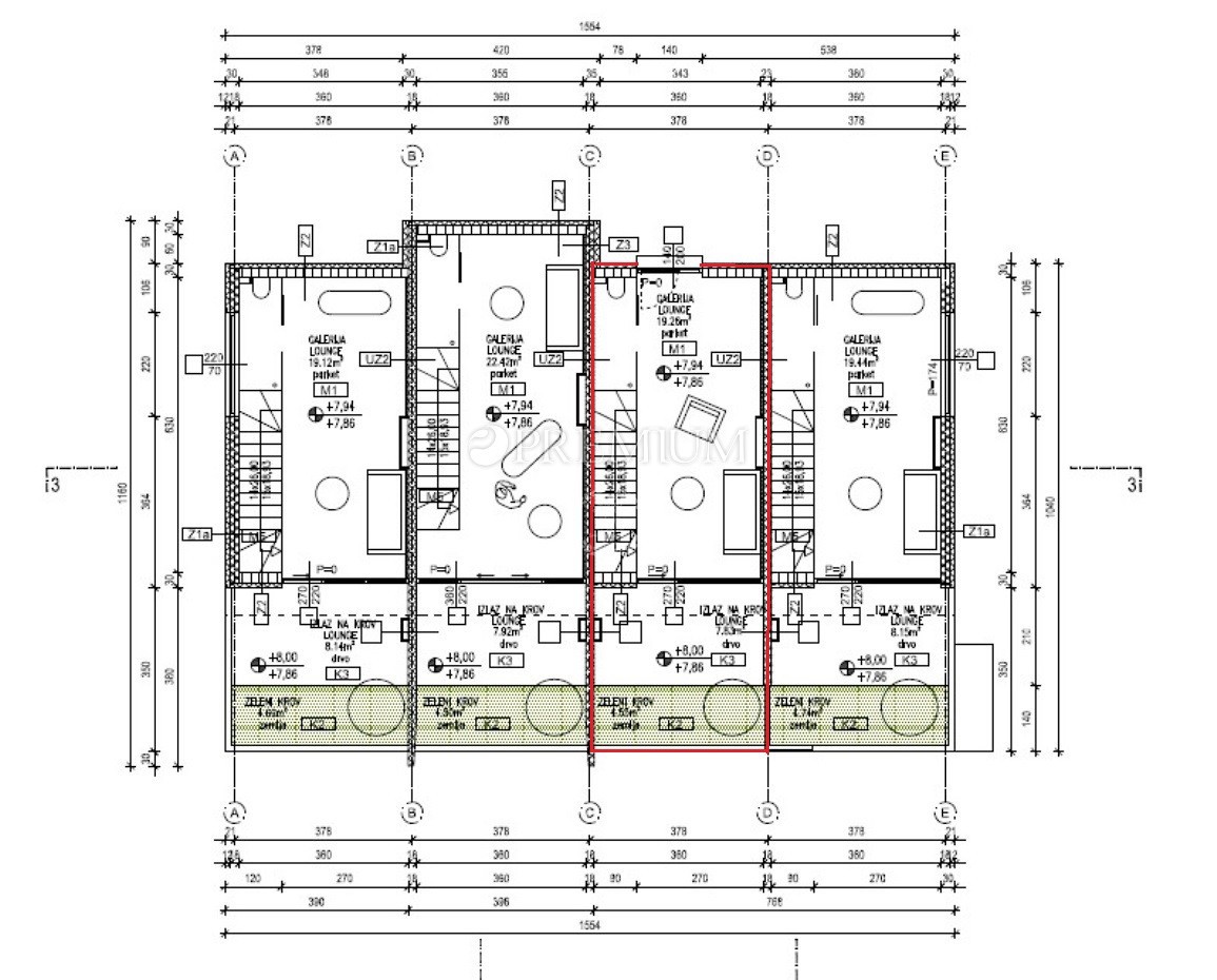 Krk, impressionante appartamento in un nuovo edificio, a 450 metri dal mare!