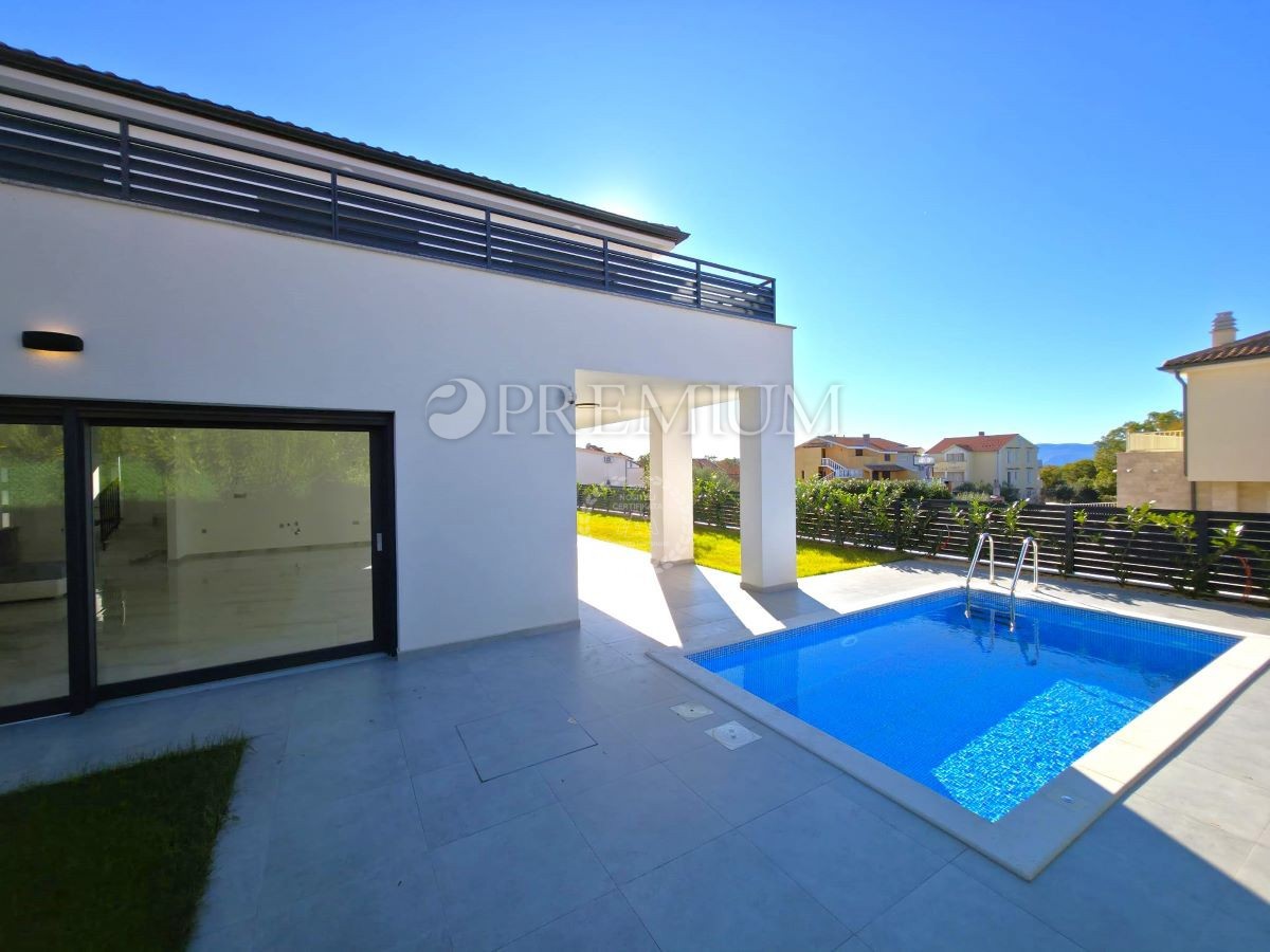 Malinska, nuova casa familiare in una posizione tranquilla!