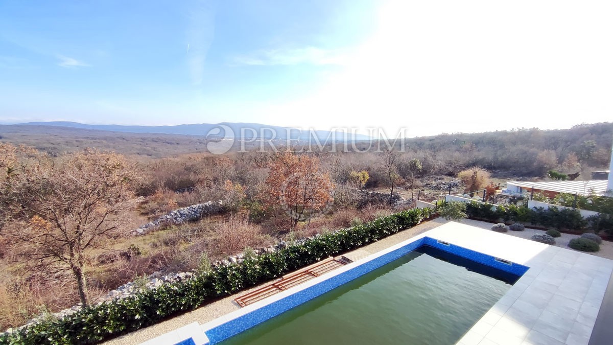 Krk, dintorni, nuova costruzione di lusso in vendita in una posizione tranquilla!