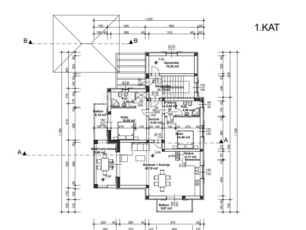 Malinska, vecchia casa e terreno con permesso di costruire!