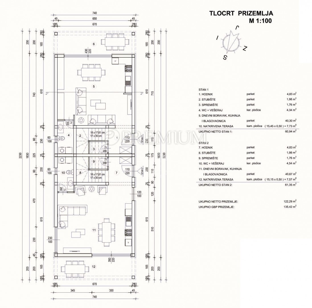 Malinska, opportunità di investimento, 3 lotti edificabili