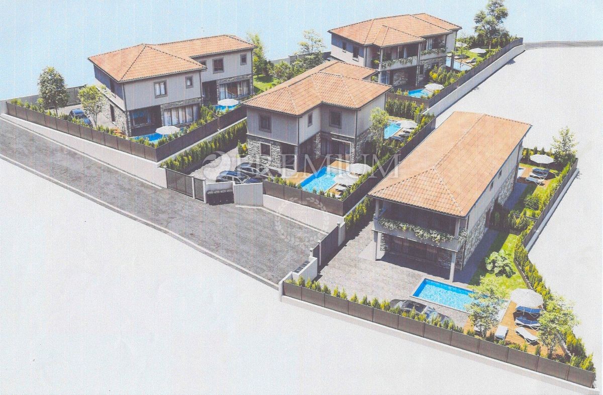 Malinska, opportunità di investimento, 3 lotti edificabili