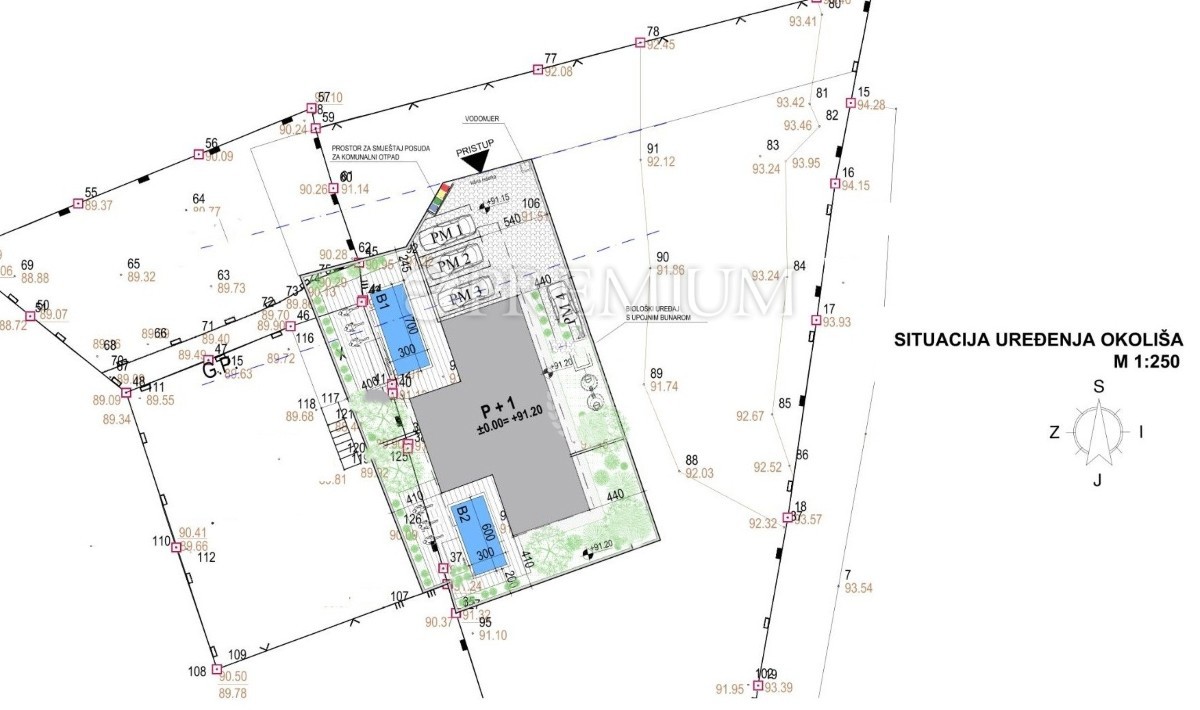 Malinska, opportunità di investimento, 3 lotti edificabili