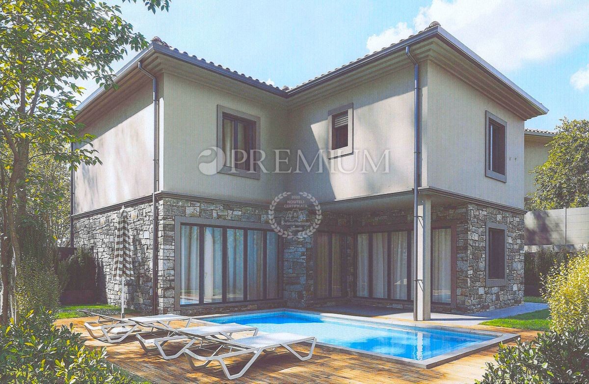 Malinska, Terreno edificabile, progetto per casa bifamiliare