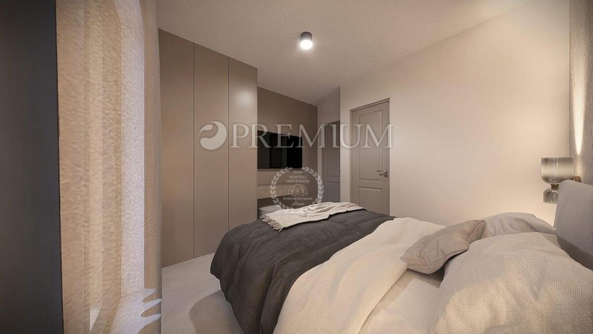 Malinska, casa bifamiliare con piscina, nuova, Krk!