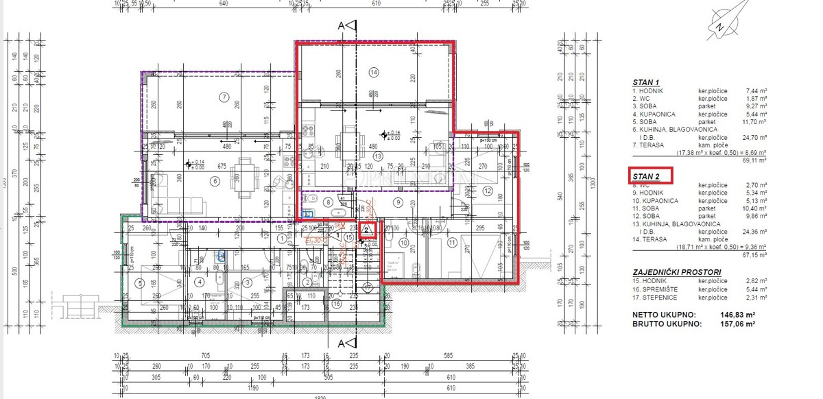 Malinska, appartamento al piano terra in una posizione attraente!