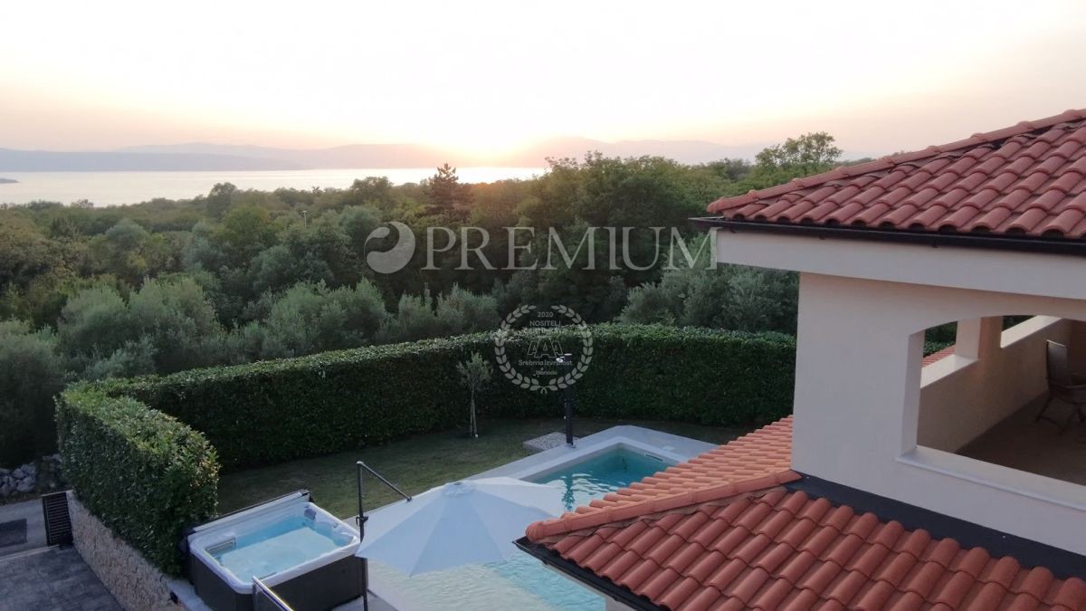 Malinska, casa indipendente di lusso con vista mare!