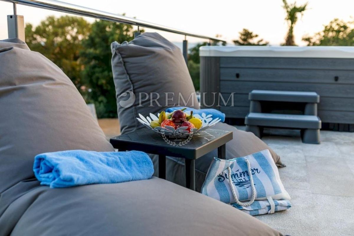 Malinska, casa indipendente di lusso con vista mare!