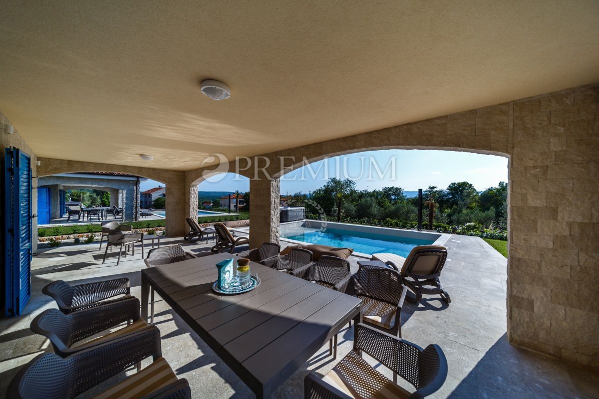 Malinska, casa indipendente di lusso con vista mare!