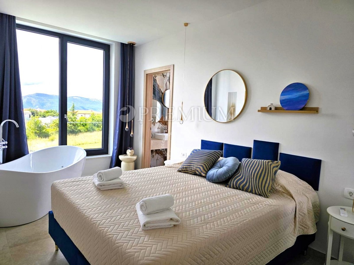 Casa indipendente con piscina – vicino a Krk!