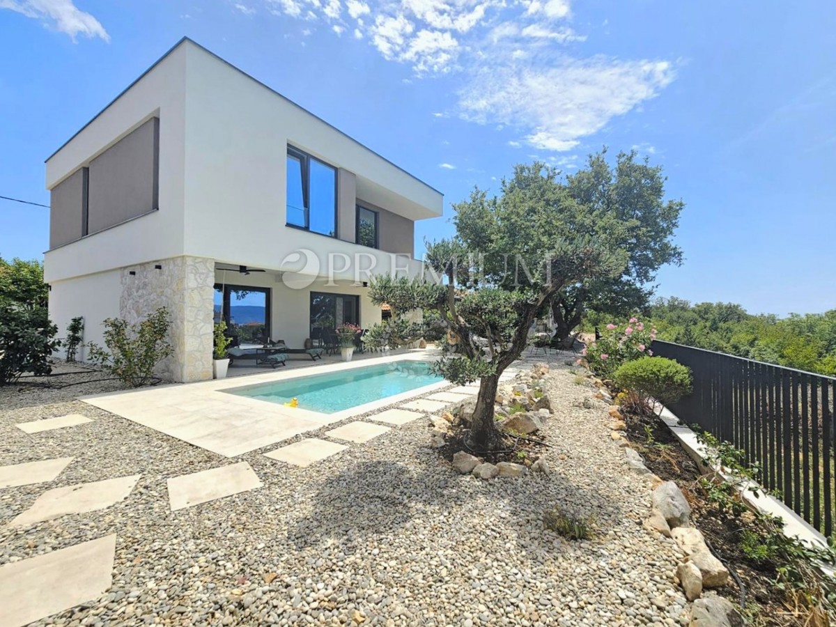 Casa indipendente con piscina – vicino a Krk!