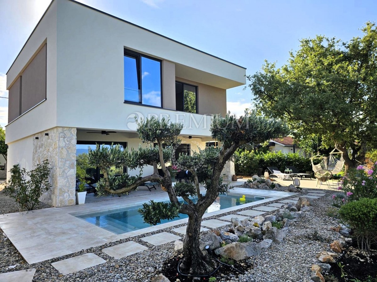 Casa indipendente con piscina – vicino a Krk!