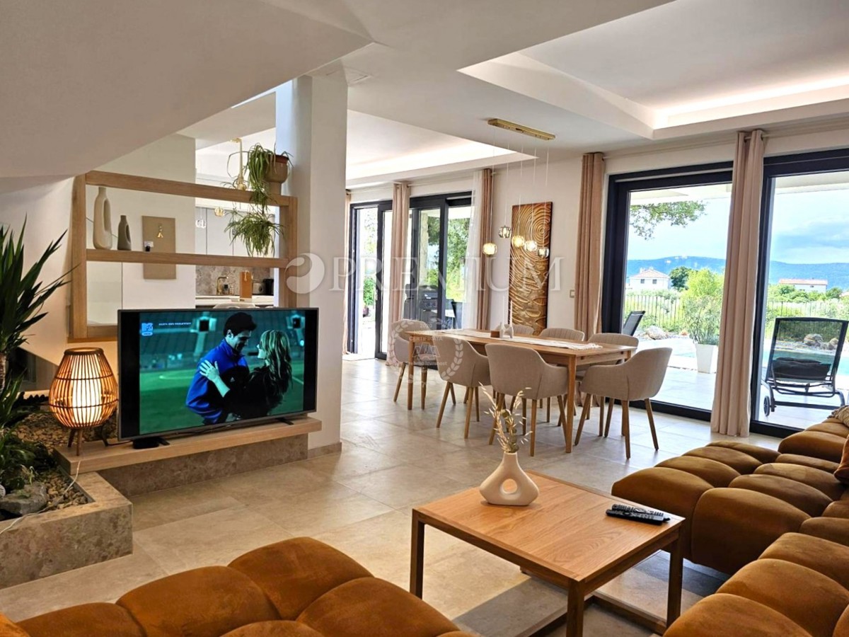 Casa indipendente con piscina – vicino a Krk!