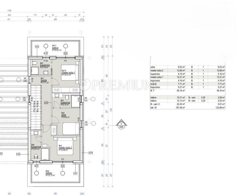 Vrbnik – casa moderna, posizione tranquilla!