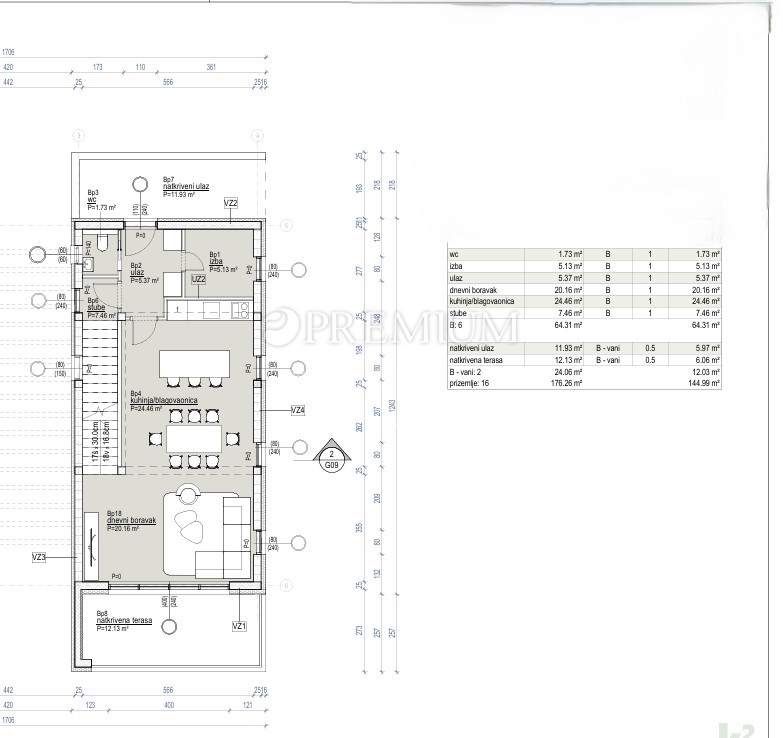 Vrbnik – casa moderna, posizione tranquilla!