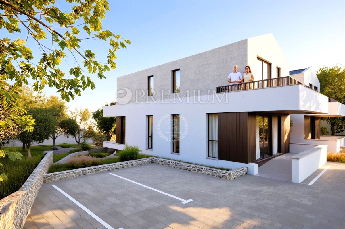 Vrbnik – casa moderna, posizione tranquilla!