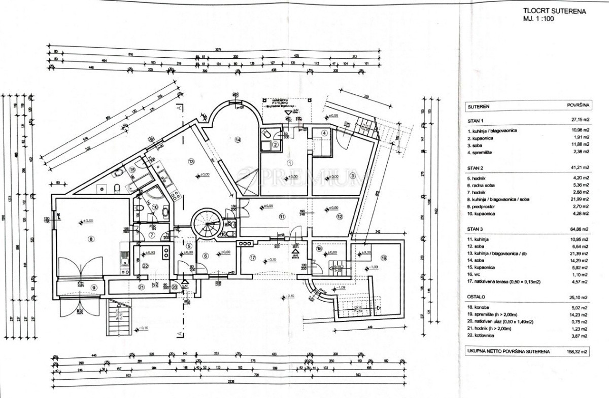 Malinska, casa con 7 unità abitative, vicino al centro!