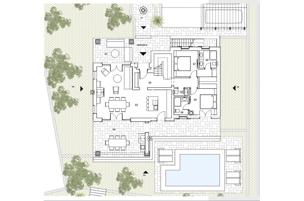 Terreno costruzione, per la vendita, Malinska, Croazia, 2412 m2, 1.300.000,00 EUR