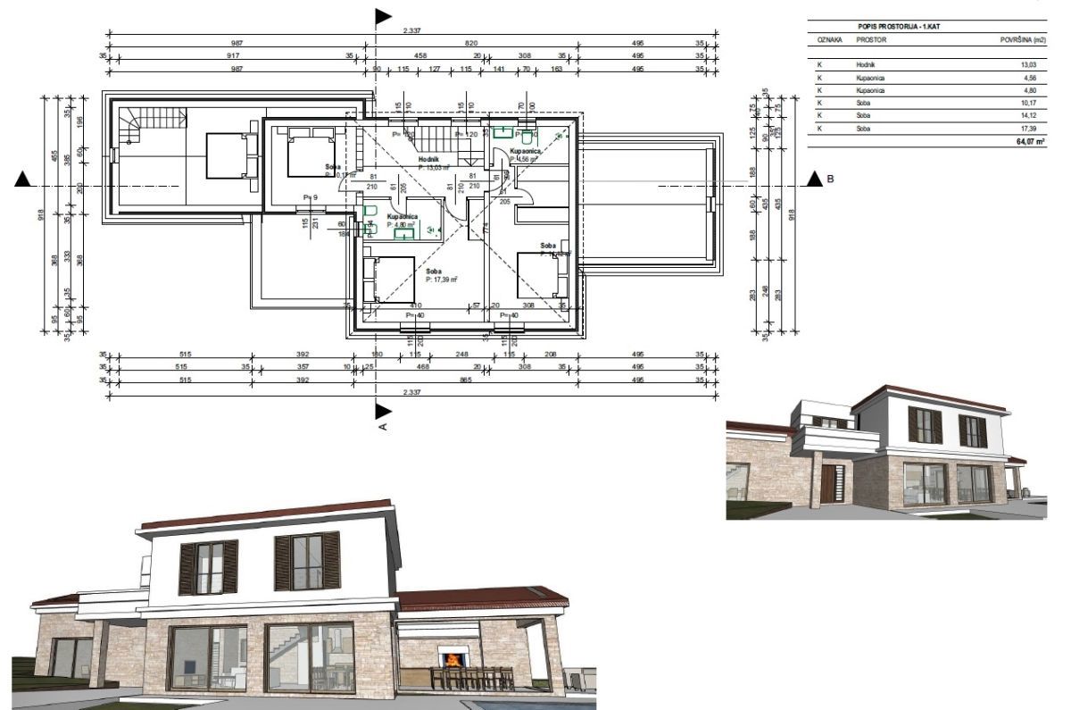 Terreno costruzione, per la vendita, Città diKrk, Croazia, 933 m2, 180.000,00 EUR