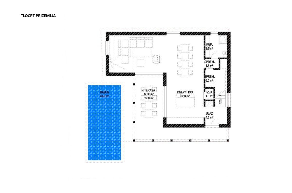 Terreno costruzione, per la vendita, Malinska, Croazia, 530 m2, 245.000,00 EUR