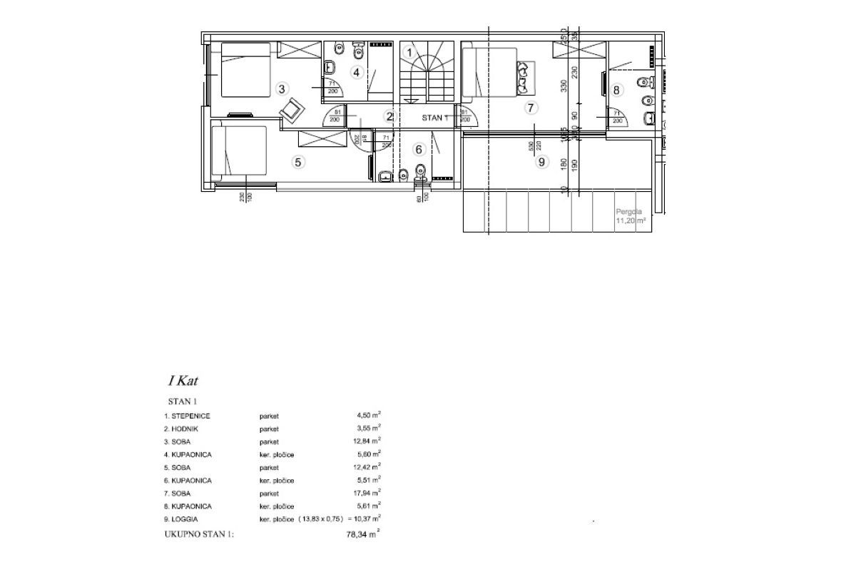 Casa, per la vendita, Città diKrk, Croazia, 157 m2, 650.000,00 EUR
