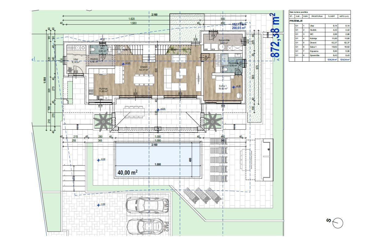 Terreno costruzione, per la vendita, Città diKrk, Croazia, 887 m2, 350.000,00 EUR