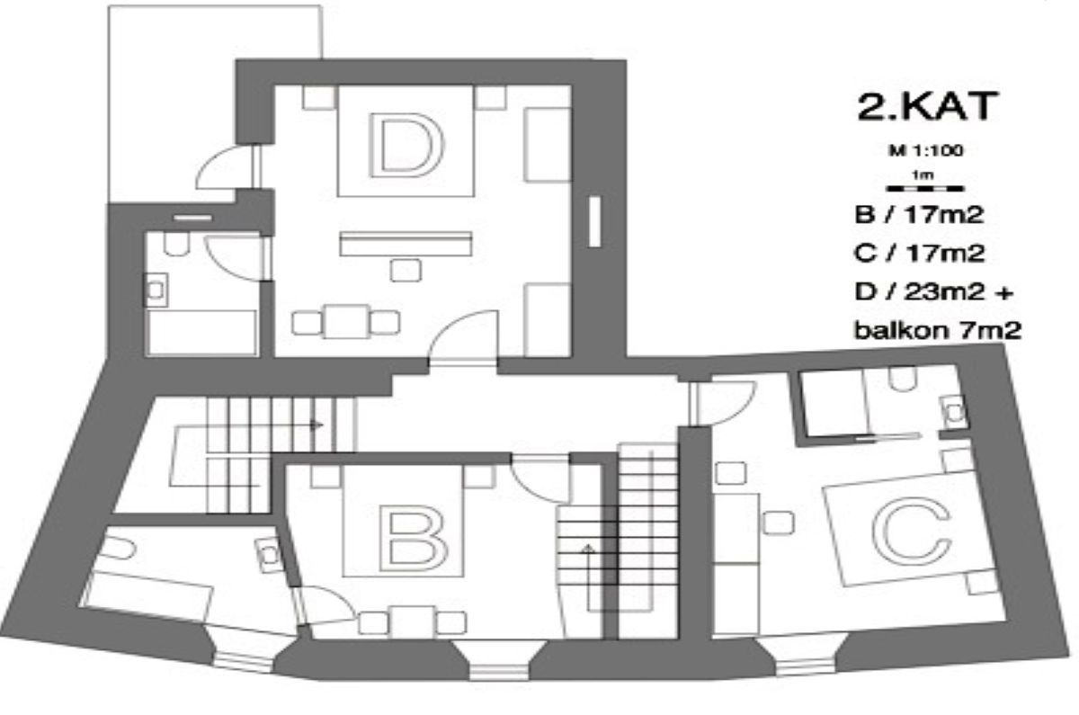 Hotel, per la vendita, Città diKrk, Croazia, 180 m2, 899.000,00 EUR