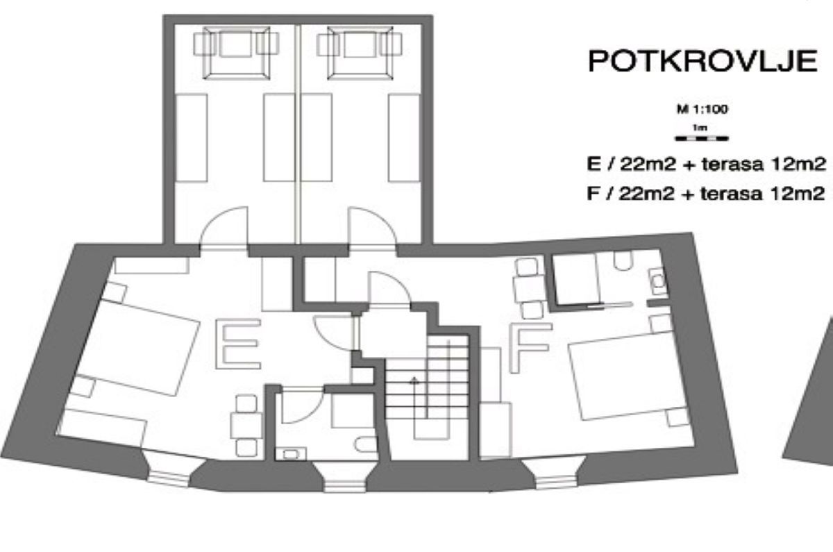 Hotel, per la vendita, Città diKrk, Croazia, 180 m2, 899.000,00 EUR